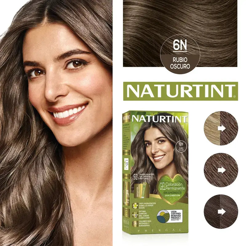 Naturtint Permanent Colouring Dye Without Ammonia 6N - Dark Blonde