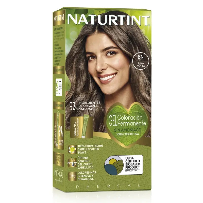 Naturtint Permanent Colouring Dye Without Ammonia 6N - Dark Blonde