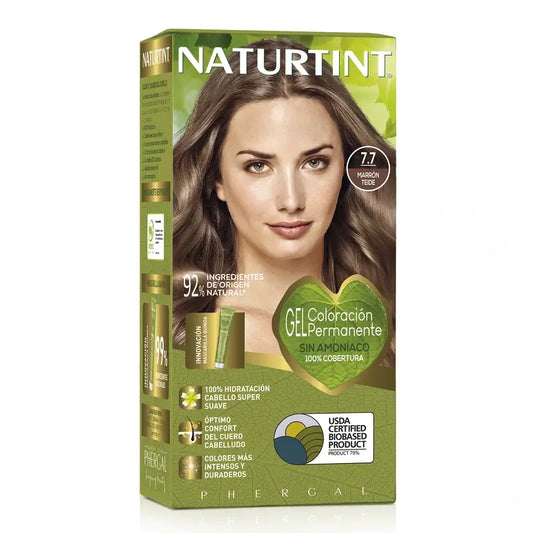 Naturtint Permanent Colouring Dye Without Ammonia 7.7 - Teide Brown