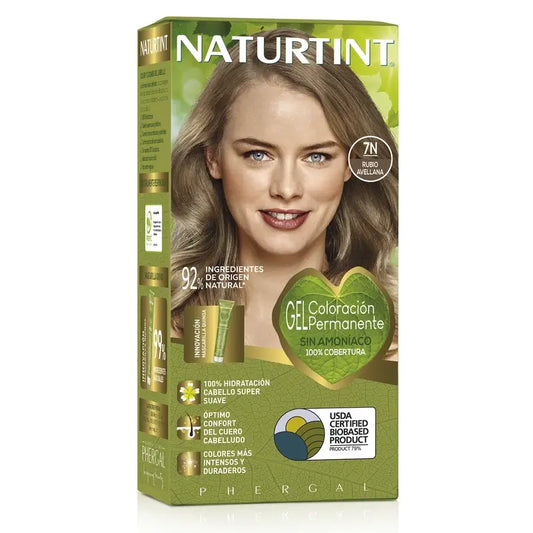 Naturtint Permanent Colouring Permanent Colouring Ammonia Free 7N - Hazelnut Blonde