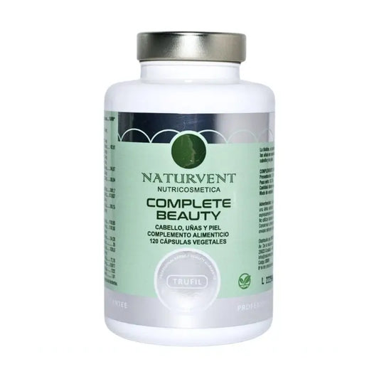 Naturvent Hair, Skin & Nails Strengthener. Complete Beauty, 120 capsules