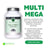 Naturvent Multivitamins Multi Mega Multivitamin, 90 capsules