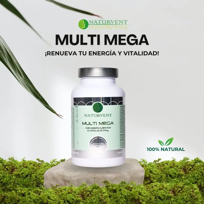 Naturvent Multivitamins Multi Mega Multivitamin, 90 capsules