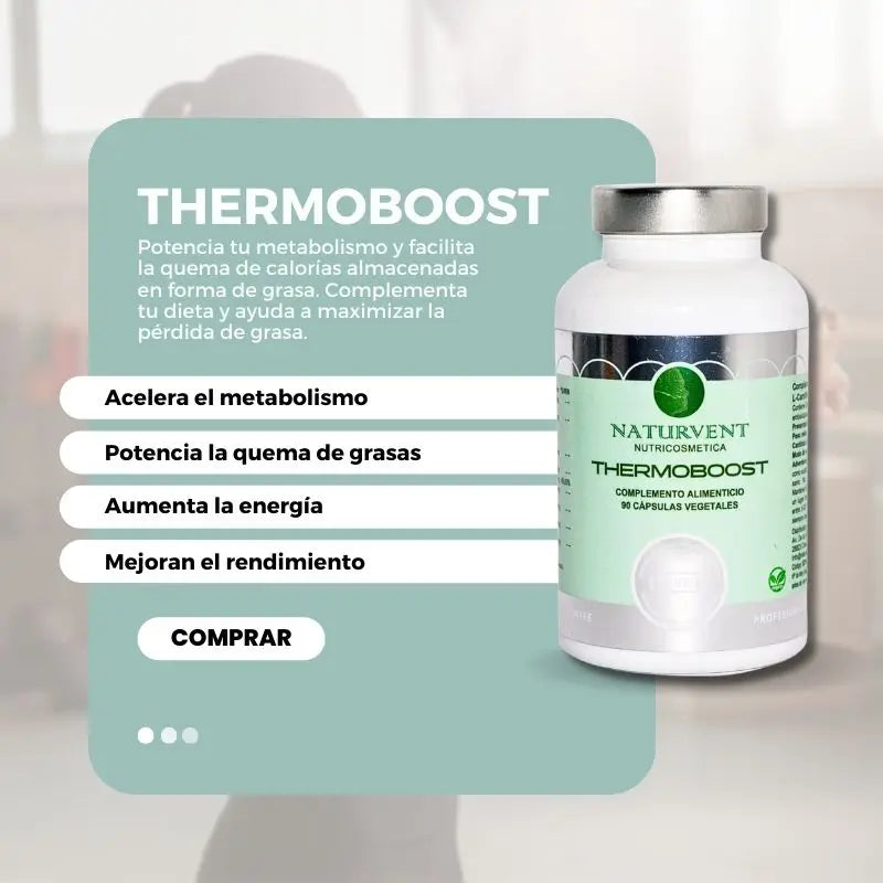 Naturvent Thermoboost Fat Burner, 90 capsules