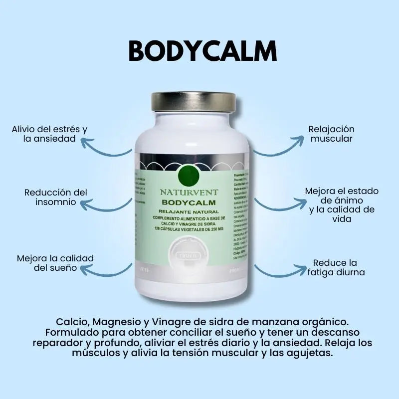 Naturvent Bodycalm Relaxing, 120 capsules