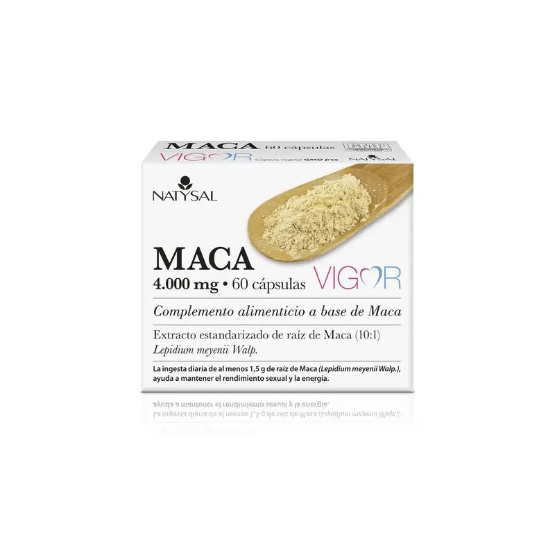 Natysal Maca 400Mg , 60 cápsulas