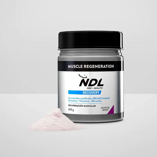 NDL Pro-Health Muscle Regeneration, BCAAs 2:1:1, Glutamine, Fruits of the Forest Powder 300g