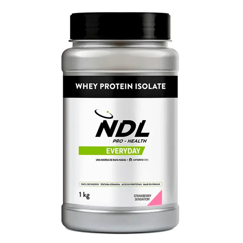 Ndl Pro-Health Whey Protein Isolate - Isolate Protein, Strawberry Sensation , 1 kg