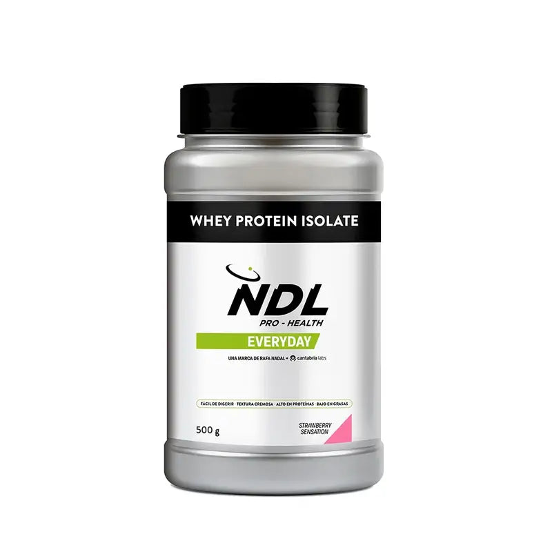 Ndl Pro-Health Whey Protein Isolate - Isolated Protein, Strawberry Sensation , 500 g