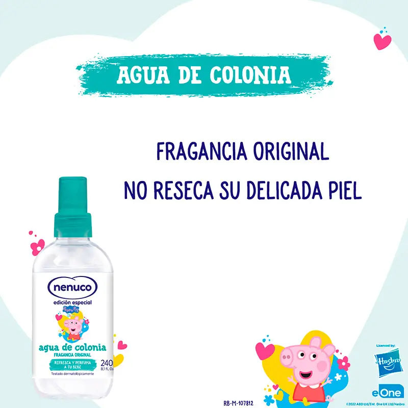 Nenuco Peppa Pig Eau de Toilette 240 ml gift glass