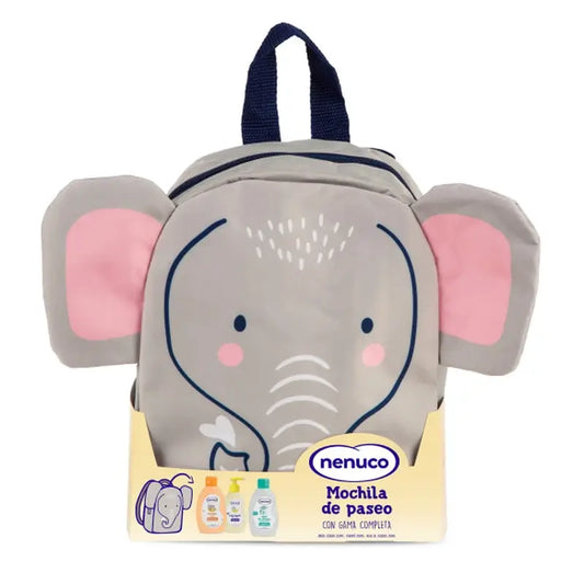 Nenuco Baby Pack Baby Carrier Elephant, with Cologne, Soap and Shampoo, 3x200ml