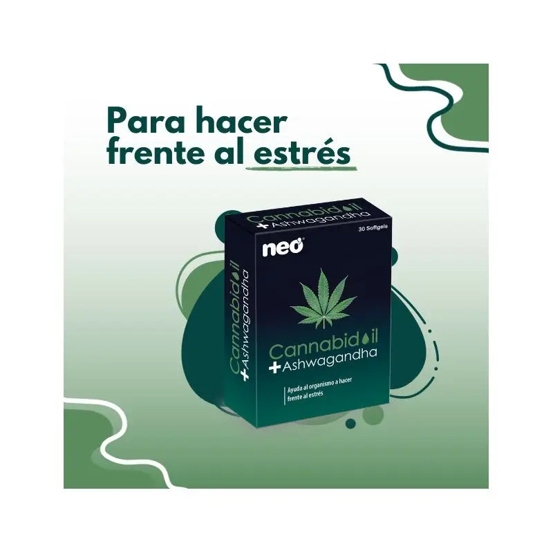 Neo Cannabidoil Ashwagandha, 30 cápsulas