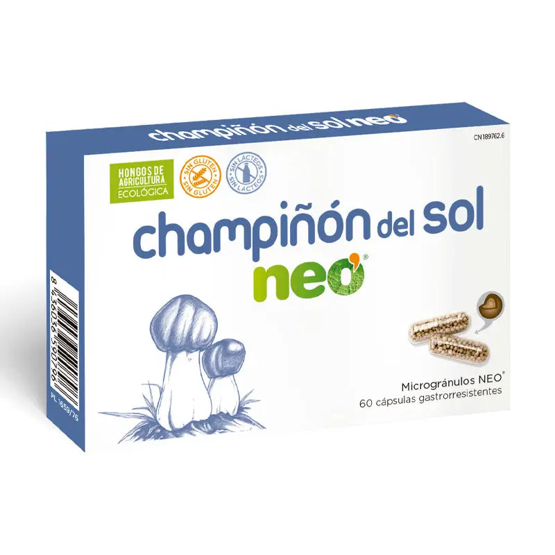 Neo Champiñón Del Sol, 60 cápsulas