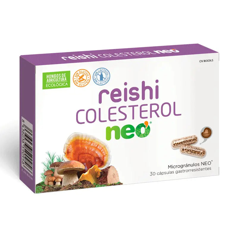 Neo Reishi Colesterol, 30 cápsulas