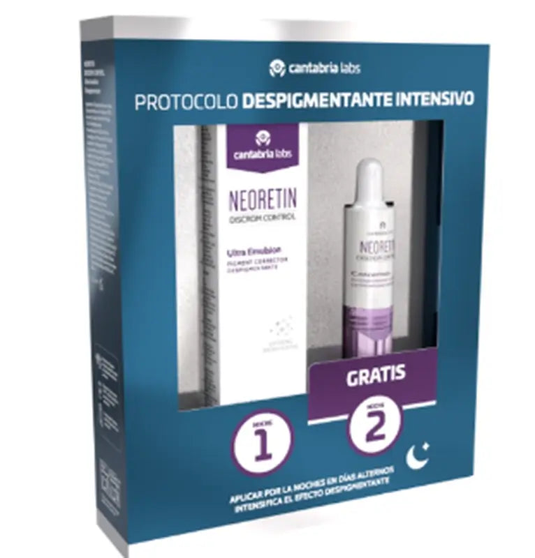 Neoretin Pack Depigmenting Discrom Ultra Emulsion + Minitalla Concentrate