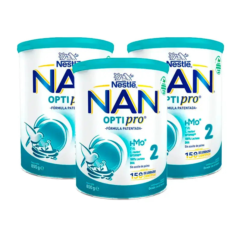 Nestlé Nan Optipro 2 Formula, 3 x 800g