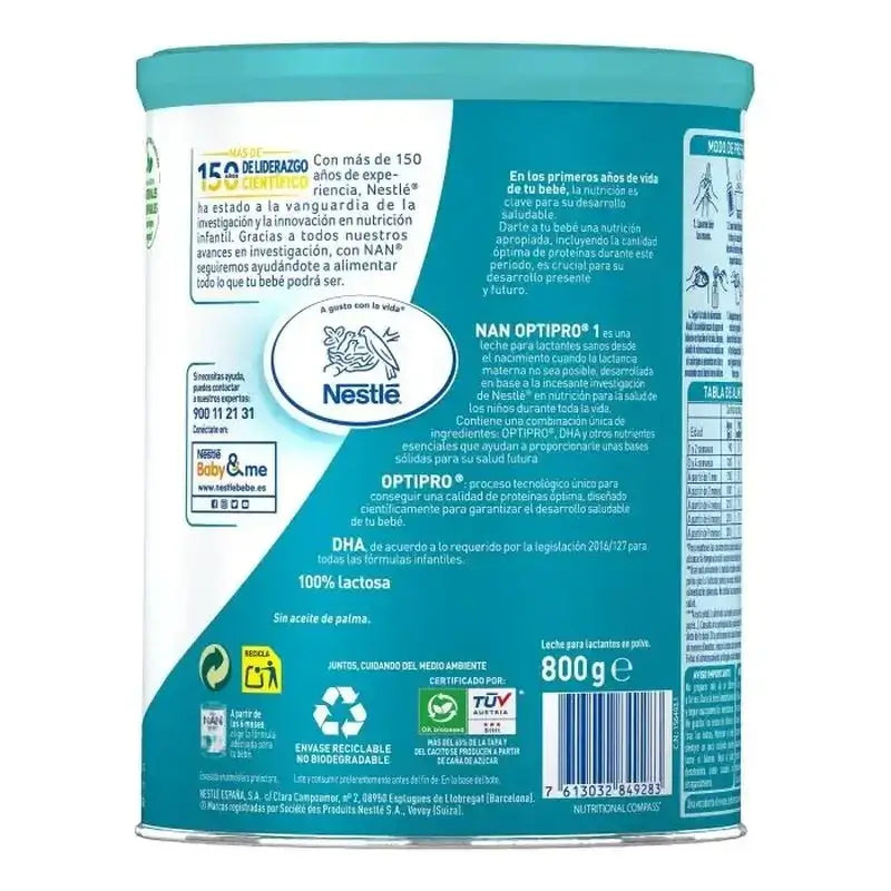 Nestlé Nan Optipro 2 Formula Milk, 800g