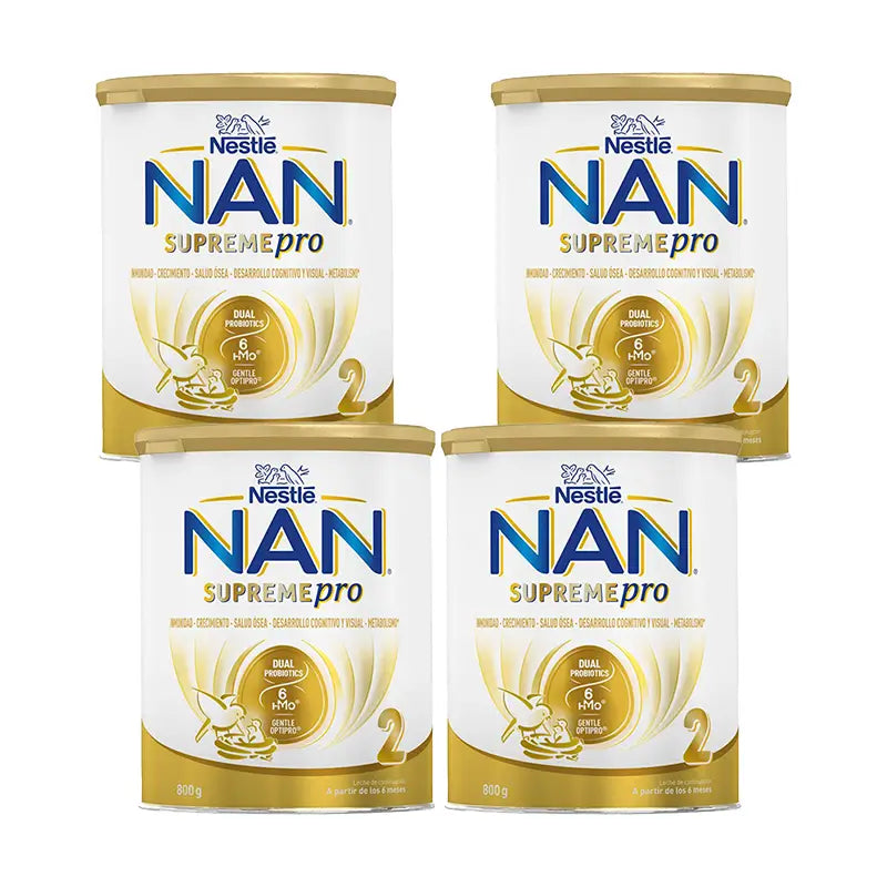 Nestlé Nan Supreme Pro 2 Milk Formula, 4X800 g