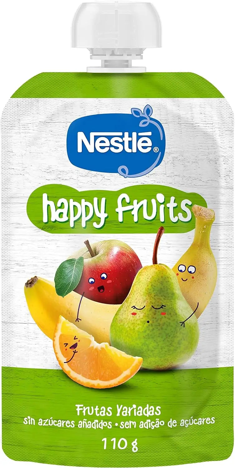 Nestlé Puré Happy Fruits Sachet , 110g x 8 units