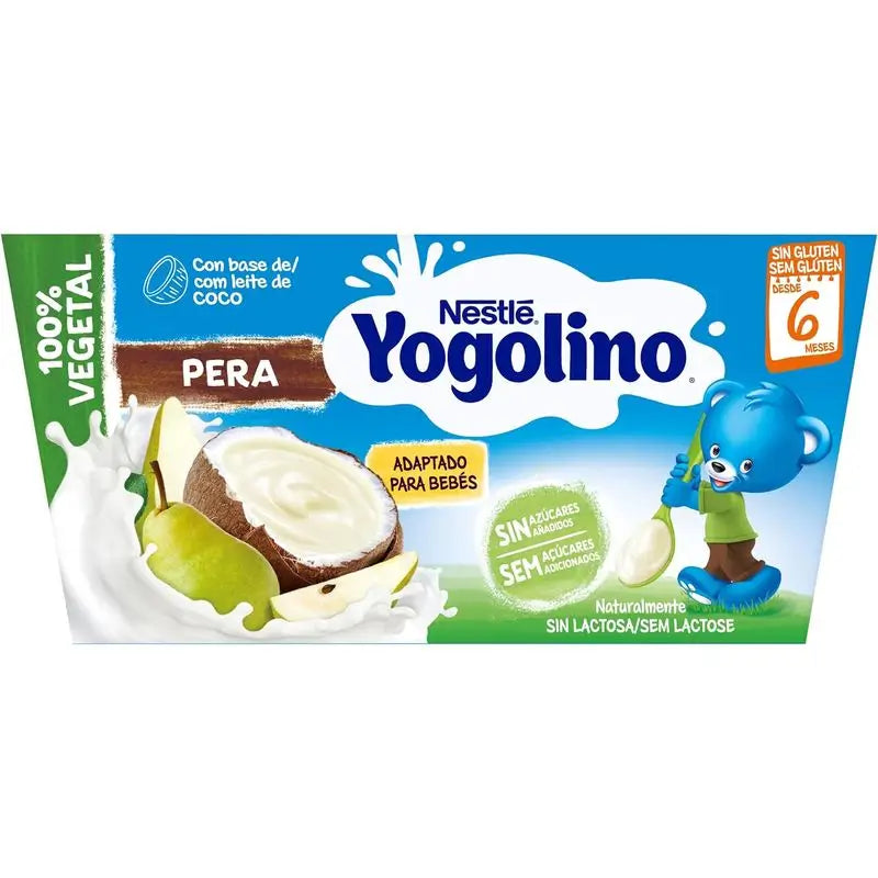 Yogolino Coconut Pear , 4x90g