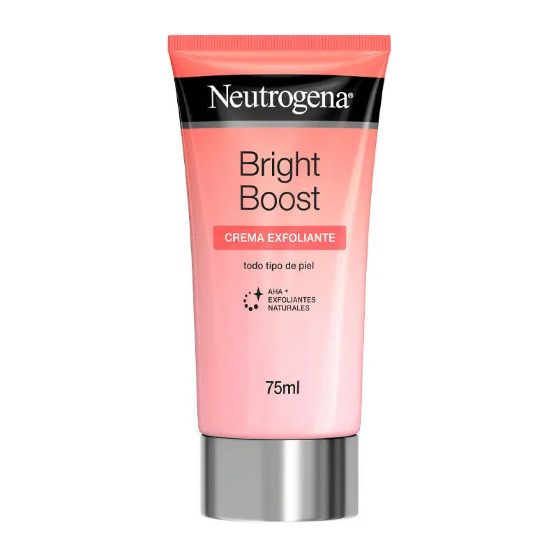 Neutrogena Brigh Boost Crema Exfoliante, 75 ml