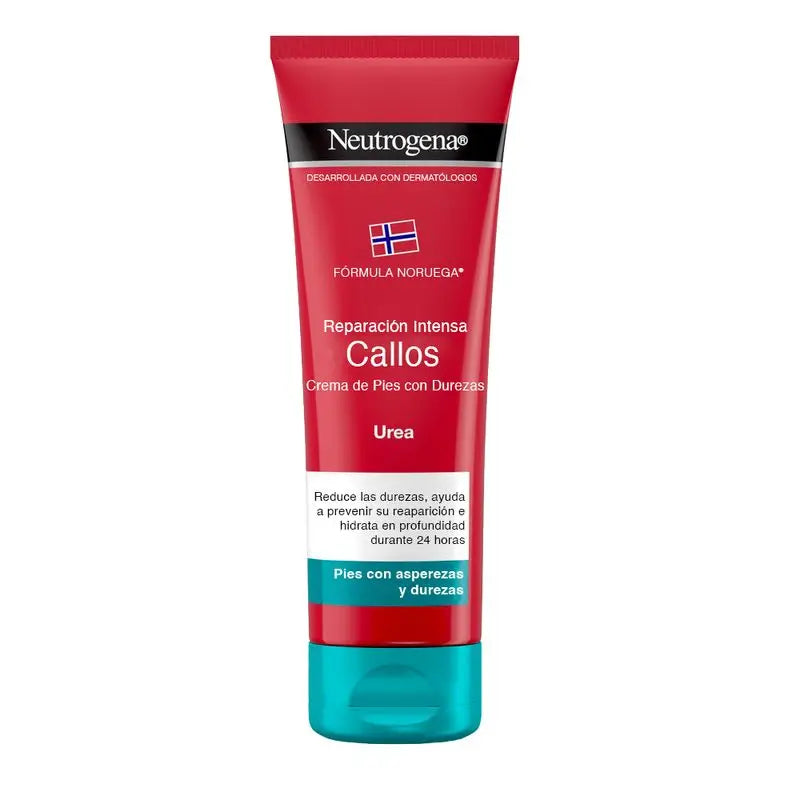 Neutrogena Crema de Pies Durezas, Crema Suavizante, 50 ml