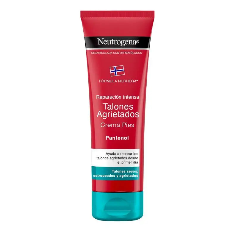 Neutrogena Crema Pies Talones Agrietados Hidratación Intensa, 50 ml