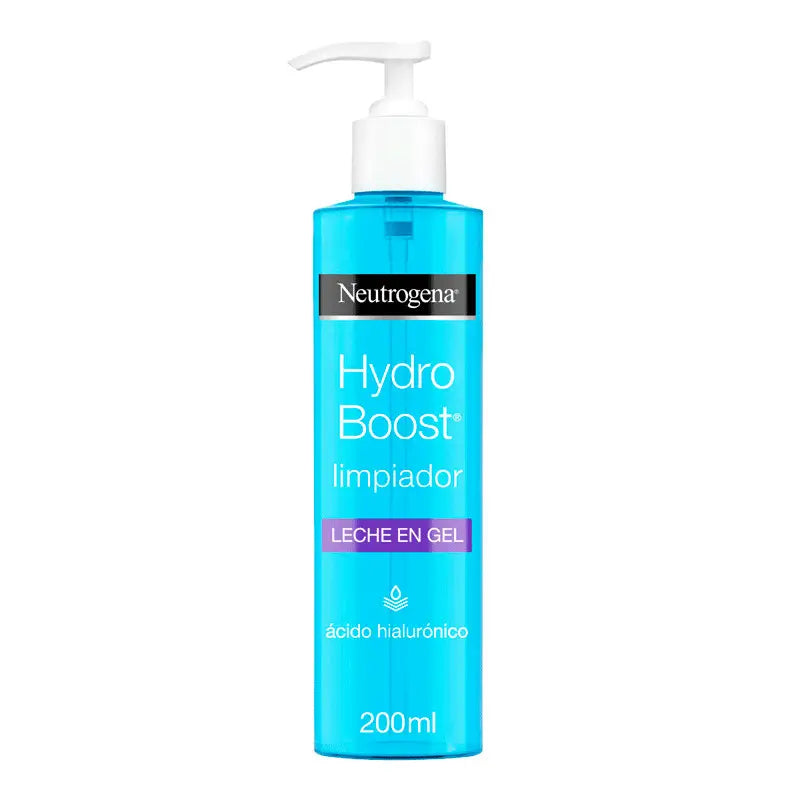 Neutrogena Hydro Boost Leche Limpiadora Hidratante En Gel, 200 ml