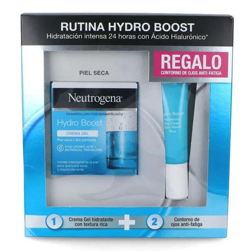 Neutrogena Hydro Boost Facial Cream-Gel + Eye Contour Pack