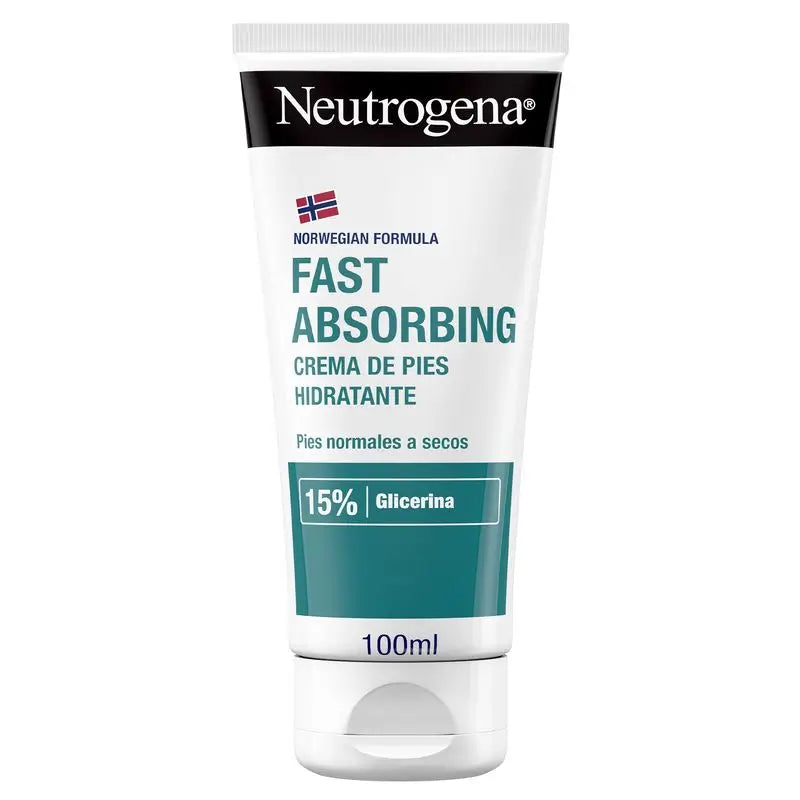 Neutrogena Crema de Pies Durezas, Crema Suavizante, 100 ml