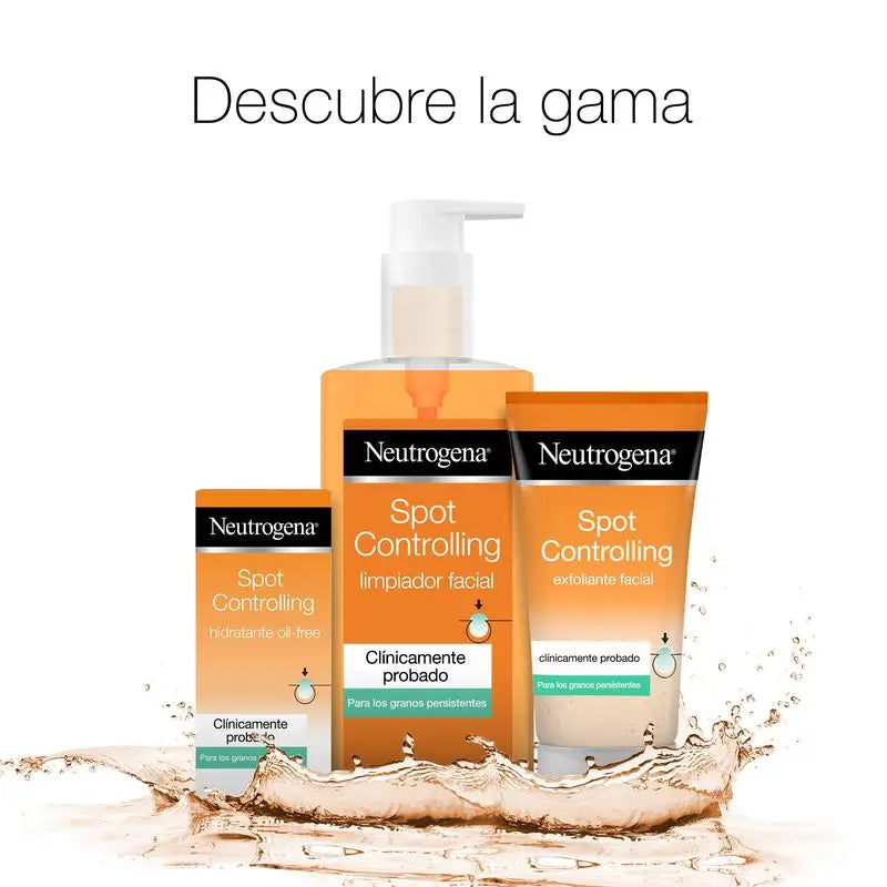 Neutrogena Visibly Clear Facial Care Routine, Daily Use 200Ml Facial Cleanser and 50Ml Moisturising Cream