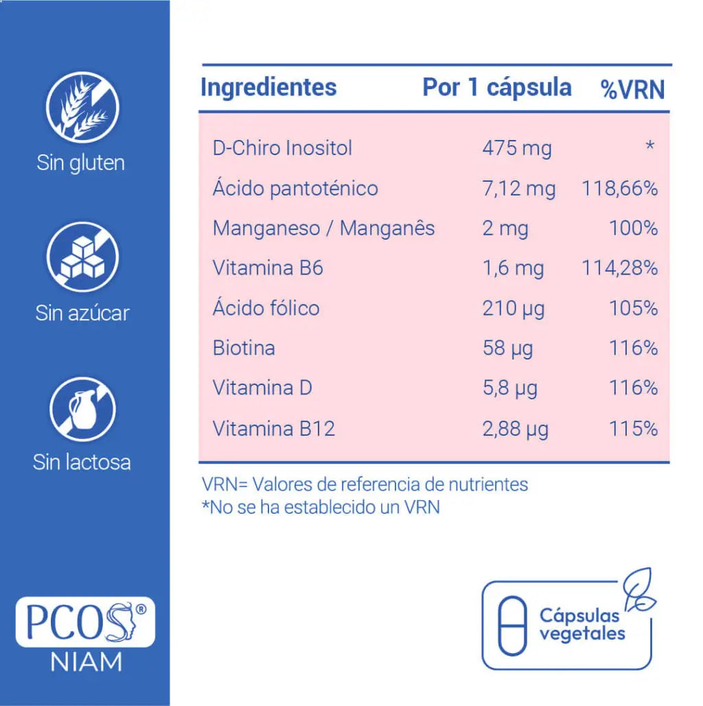 Niam Pcos 30Cap.