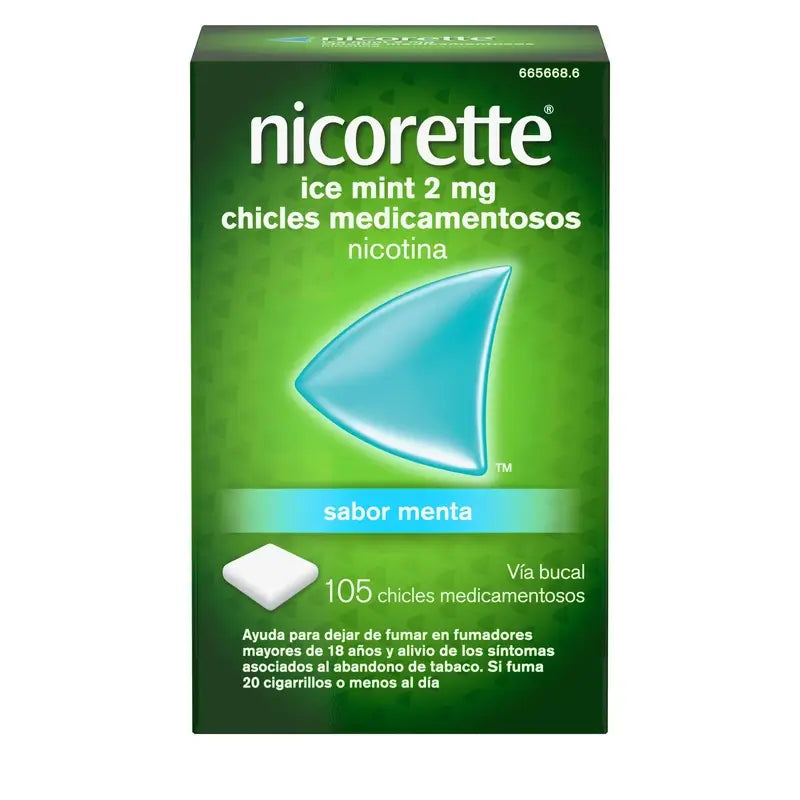 Nicorette Ice Mint 2 mg 105 Chewing gum