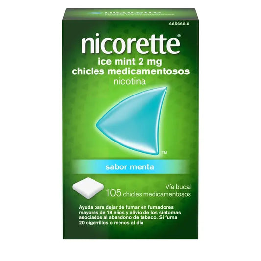 Nicorette Ice Mint 2 mg 105 Chewing gum