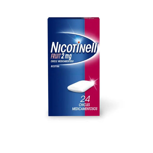 Nicotinell Fruit 2 mg 24 Chicles Medicamentosos