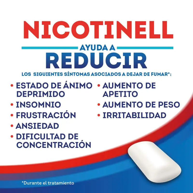 Nicotinell Fruit 2mg, 204 Chicles Medicamentosos