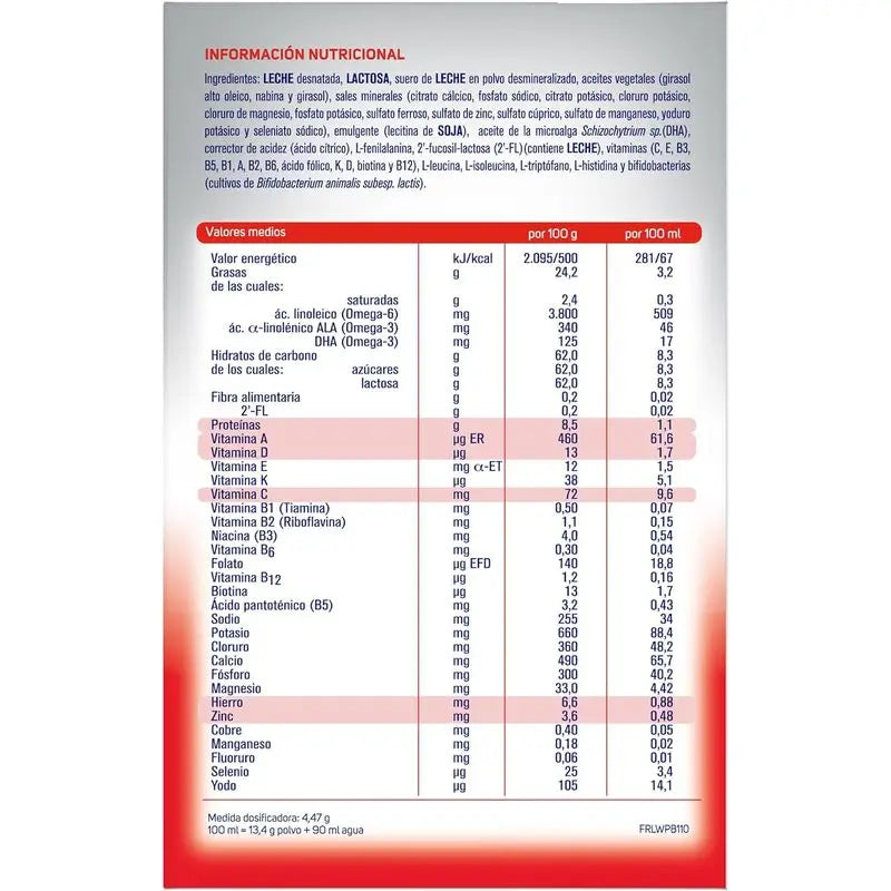 Nestlé Nidina 2, 1200 g