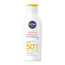 NIVEA Sun SPF50+ Loción Sensitive Antialergias Solares Adultos Piel Sensible, 200 ml