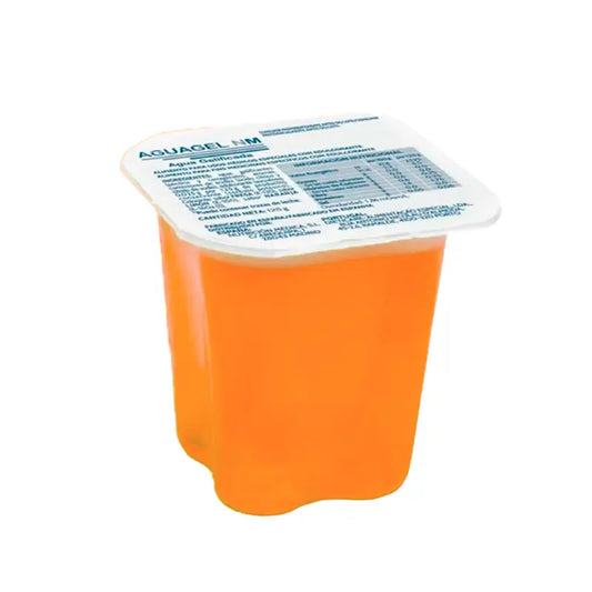 Nm Aguagel Orange Flavour, 125g x 24 glasses