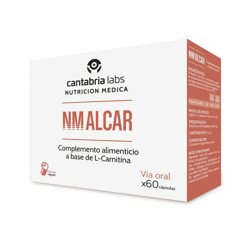 Alcar, 60 capsules, Cantabria Labs Medical Nutrition