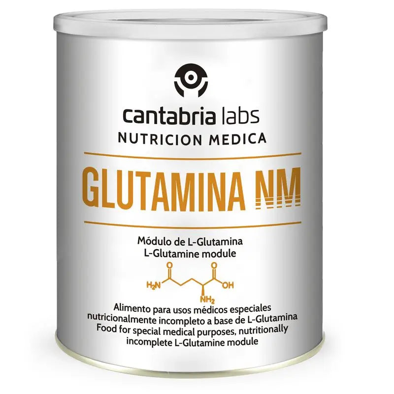 Glutamine, 450 grams, Cantabria Labs Medical Nutrition