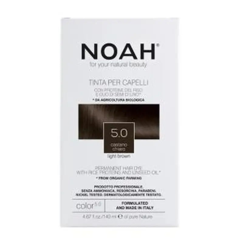 Noah Tinte Capilar Castaño Claro 5.0 140Ml 