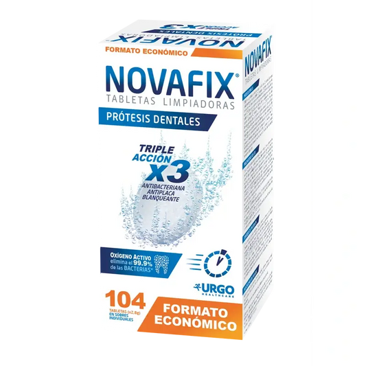 Novafix Cleaners Antibacterial Cleansing Tablets - Box of 104 units, 104 units