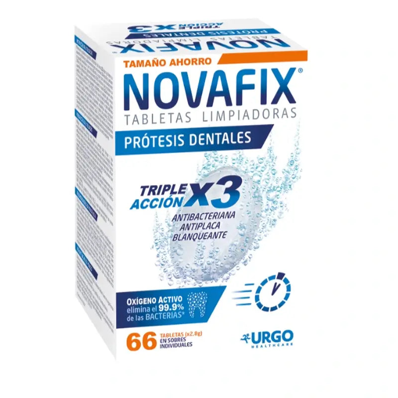 Novafix Triple Action Cleansing Tablets , 66 units