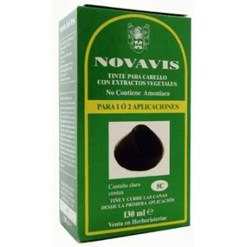 Novavis Tinte Novavis 5C Castaño Claro Ceniza 135Ml.