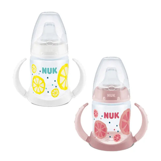 NUK Biberón Entrena Fruits Silicona 150 ml, 1 unidad