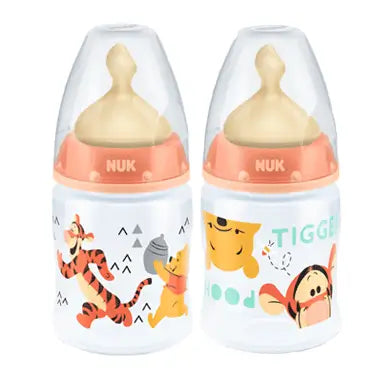 NUK First Choice Biberón Pp Winnie The Pooh Látex 0-6 Meses 150 ml 1 unidad