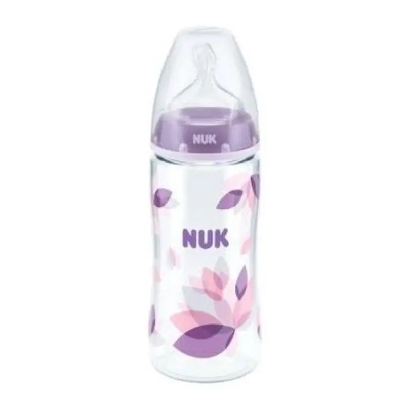 Nuk Bieron Fc+ Tc Cristal 0-6 M Silicone Girl 240Ml.