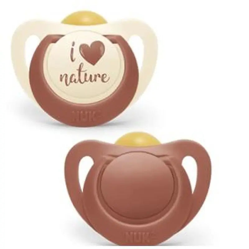 Nuk Chupete Nuk For Nature 18-36 Latex 2Ud. 