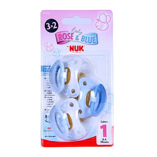 NUK Nukete Blue T.2 Látex 3X2